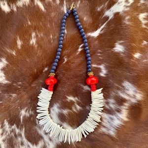 Artisan Chunky Wood Necklace